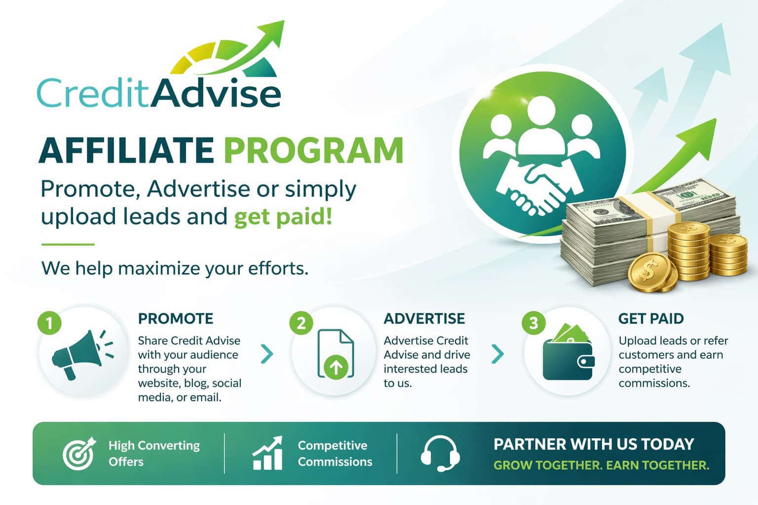 Credit Advise Affiliate Program — Promote, Advertise, Get Paid